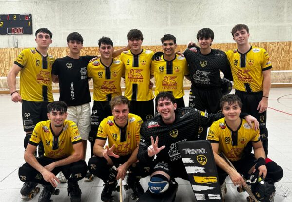 Golejada del primer equip masculí 1-6 a la pista del CP Congrés